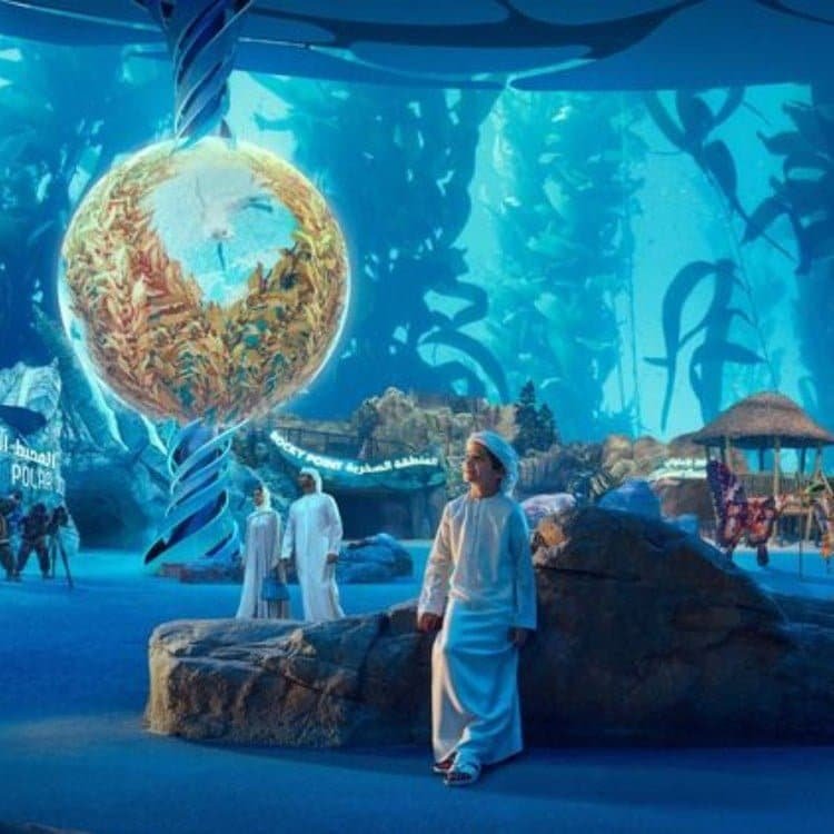 Bilhete de entrada geral para o SeaWorld Abu Dhabi