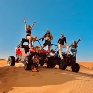 Safari dans le désert de Dubaï : Chameau, Sandboard Quad ou Buggyet Dîner BBQ